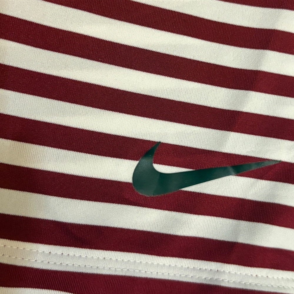Nike Golf ECS Evangelical Christian School Dri-FIT Striped Polo Mens XXL NEW - Picture 10 of 13